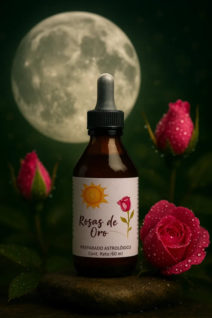 Preparado de Rosas de oro